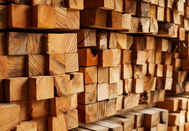 Hardwood Timbers - Lodge Lumber